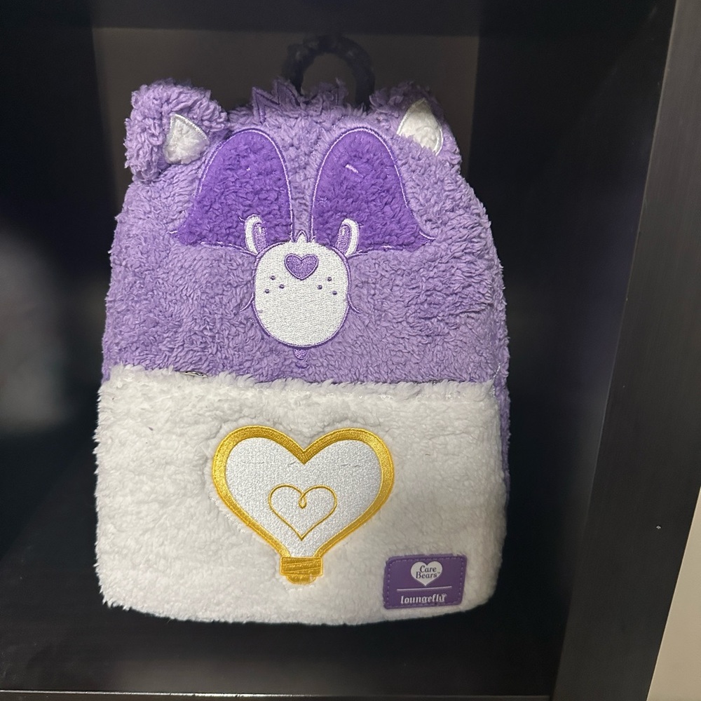 Carebear loungefly NWT